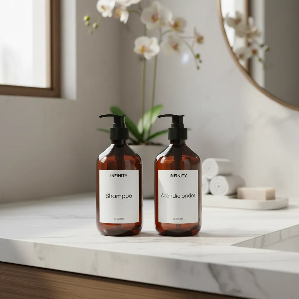 Set de Dispensadores Plástico 500ml