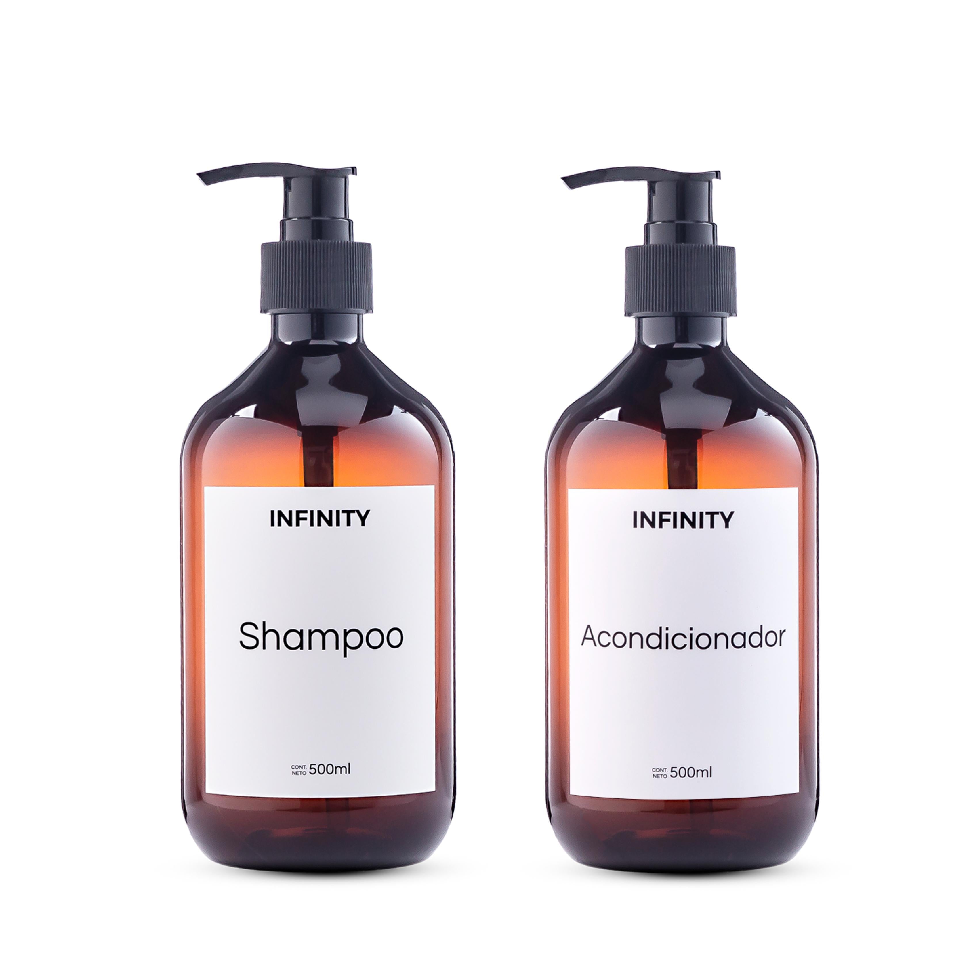 Set de Dispensadores Plástico 500ml