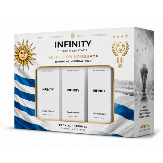 Pack Perfumes 50ml Edición Limitada Rumbo Al Mundial