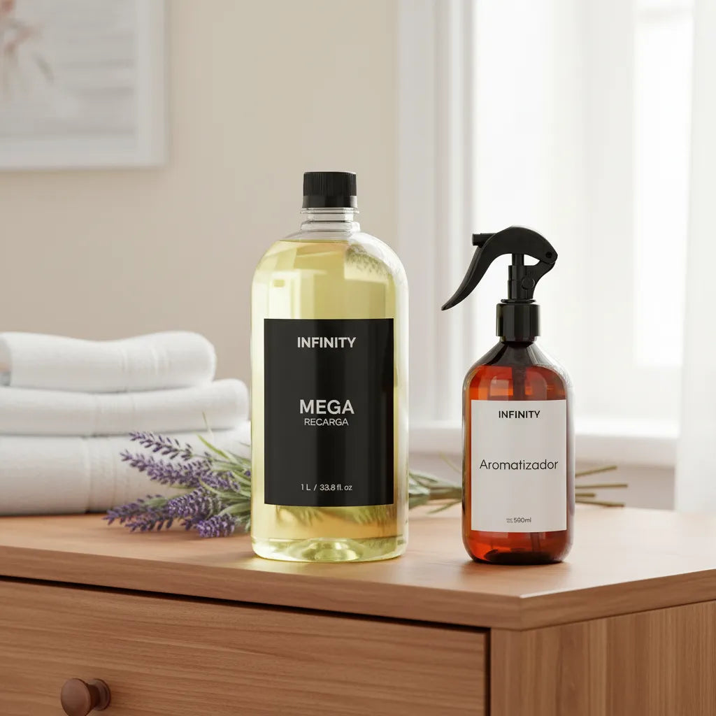 Aromatizador Textil Daniel Cassin 1L + Envase Aromatizador
