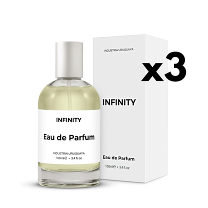 Perfume EDP 100ml Pack x3
